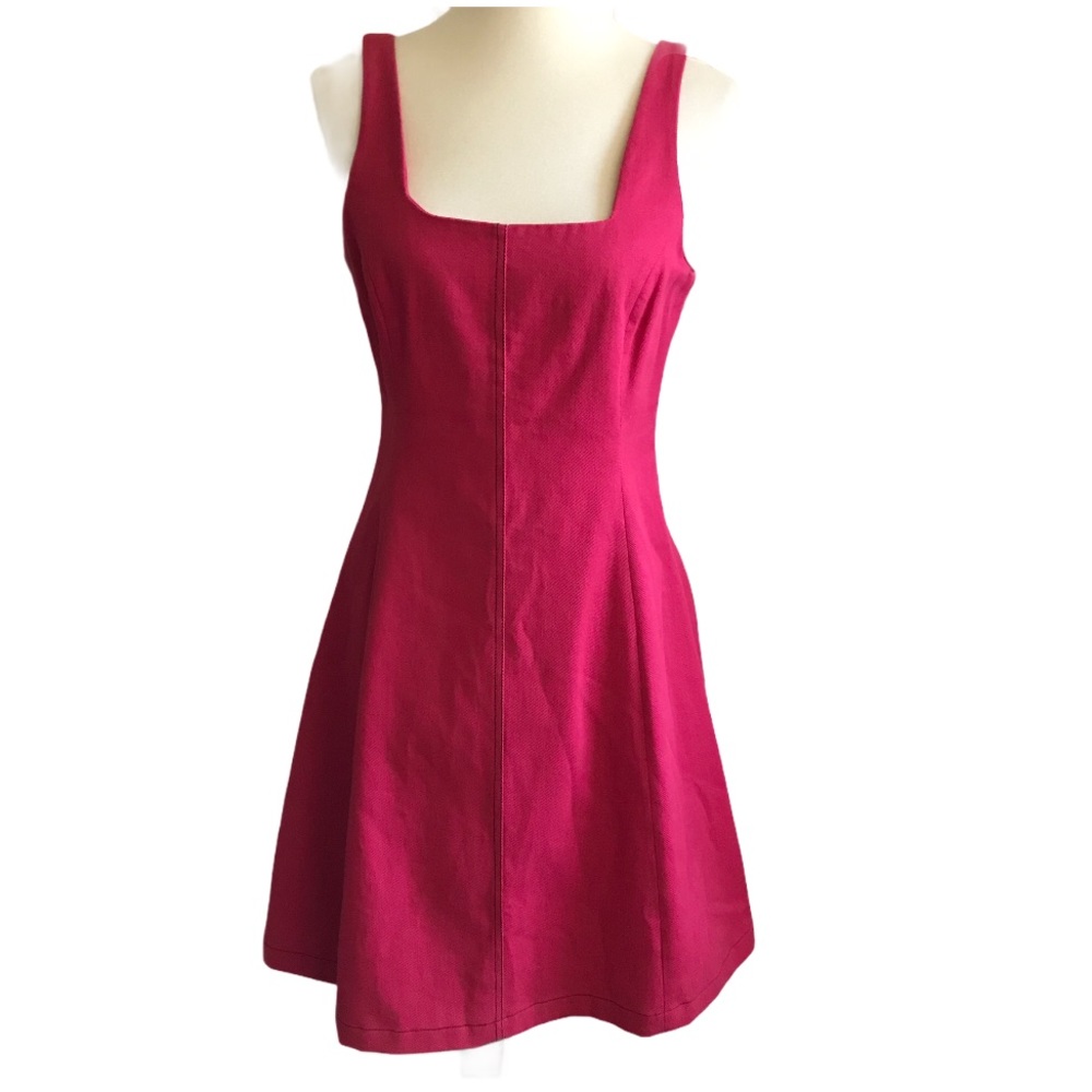 Veda Sleeveless Red Dress